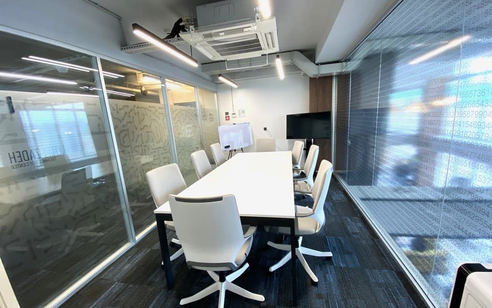 8-seat Elon Musk meeting room